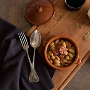 Alubias con chorizo ibérico